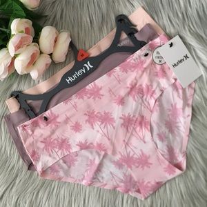 HURLEY PANTIES PACK 3